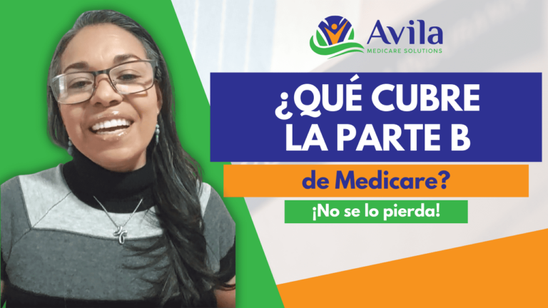 ¿Qué cubre la Parte B de Medicare?