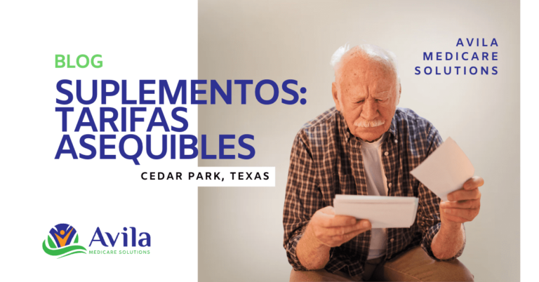 Tarifas asequibles de suplementos en Cedar Park