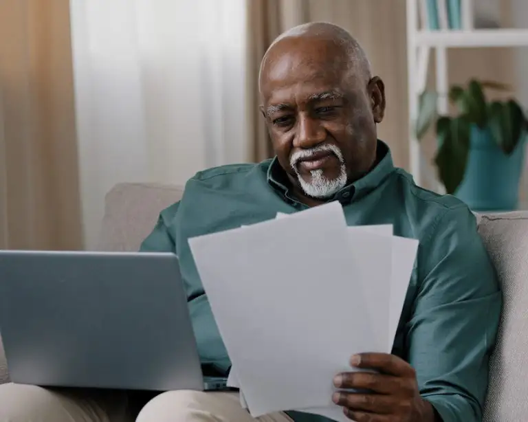 African american-adult senior businessman elderly