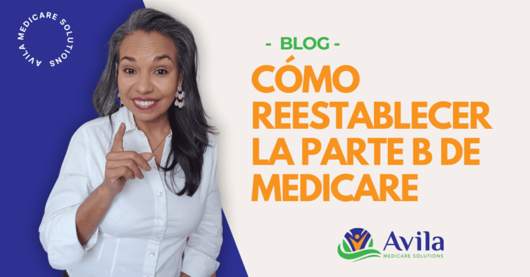 Reestablecer la parte B