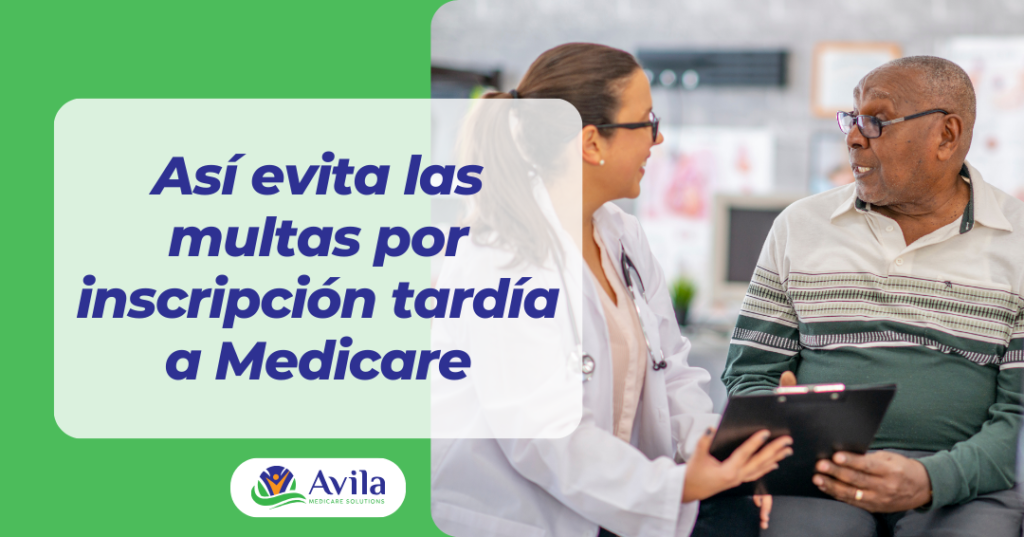 Evitar multas por inscripción tardía