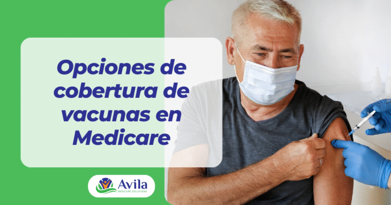 Cobertura de vacunas en Medicare