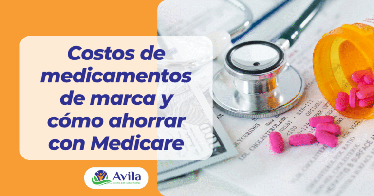 Costos de medicamentos de marca en Medicare