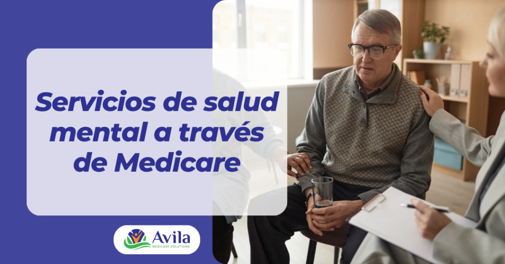 Servicios de salud mental a través de Medicare