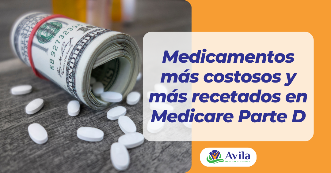 Medicamentos más costosos y más recetados en Medicare