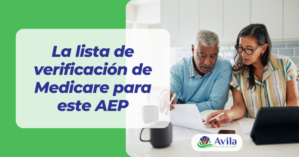 Lista de verificación de Medicare