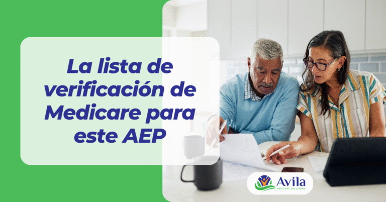 Lista de verificación de Medicare